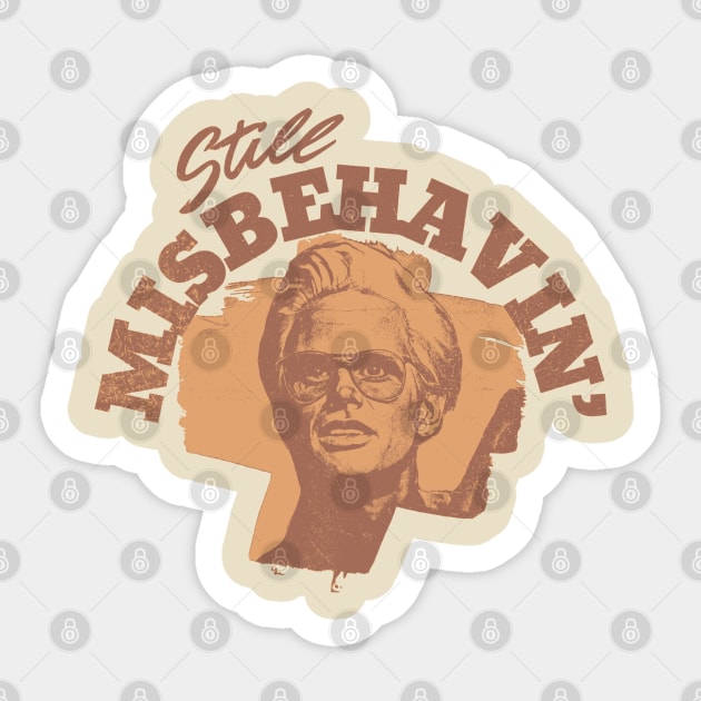 Misbehavin' Baby Billy Freeman - Best Seller Sticker by agus iteng